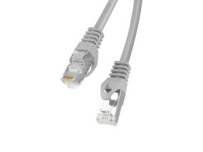 foto de CABLE RED LANBERG LATIGUILLO CAT.6 FTP 2M GRIS FLUKE PASSED