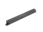 foto de ORGANIZADOR DE CABLES LANBERG METALICO 1U TIPO A RACK 19 NEGRO