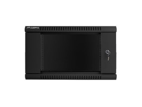 foto de ARMARIO RACK LANBERG 6U 600X450X368 AUTO ENSAMBLADO 19 HASTA 60 KG NEGRO