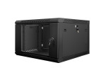 foto de ARMARIO RACK LANBERG 6U 600X600X368 AUTO ENSAMBLADO 19 HASTA 60 KG NEGRO