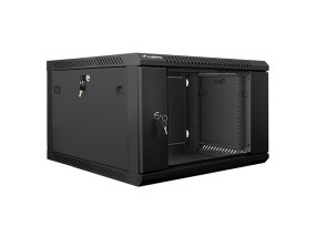 foto de ARMARIO RACK LANBERG 6U 600X600X368 AUTO ENSAMBLADO 19 HASTA 60 KG NEGRO