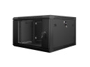 foto de ARMARIO RACK LANBERG 6U 600X600X368 AUTO ENSAMBLADO 19 HASTA 60 KG NEGRO