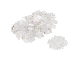 foto de CONECTOR CAT.6 LANBERG UTP 8P8C PACK 100 UDS
