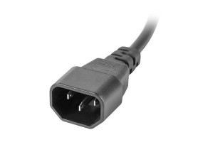 foto de REGLETA LANBERG 1U 10A RACK 19 10X SOCKET NEGRO 2M