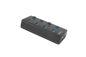 foto de HUB NATEC MANTIS 2 USB 3.0 4 PUERTOS ON OFF CON ALIMENTADOR