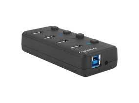 foto de HUB NATEC MANTIS 2 USB 3.0 4 PUERTOS ON OFF CON ALIMENTADOR