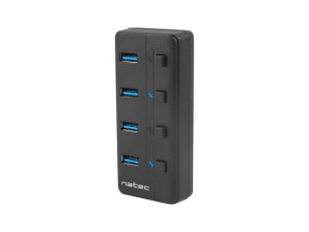 foto de HUB NATEC MANTIS 2 USB 3.0 4 PUERTOS ON OFF CON ALIMENTADOR