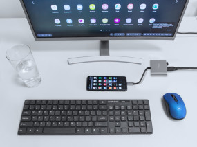 foto de ADAPTADOR NATEC MULTIPUERTO USB-C A USB 3.0 HDMI 4K