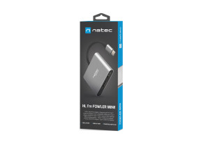 foto de ADAPTADOR NATEC MULTIPUERTO USB-C A USB 3.0 HDMI 4K