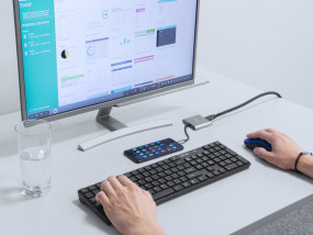 foto de ADAPTADOR NATEC MULTIPUERTO USB-C A USB 3.0 HDMI 4K