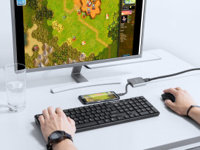 foto de ADAPTADOR NATEC MULTIPUERTO USB-C A USB 3.0 HDMI 4K