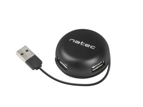 foto de HUB NATEC BUMBLEBEE 4 PUERTOS USB 2.0 NEGRO