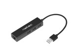 foto de ADAPTADOR NATEC DRAGONFLY USB 2.0 A RJ45 GIGABIT CON 3XUSB 2.0