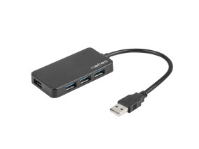 foto de HUB NATEC MONTH 4 PUERTOS USB 3.0 NEGRO