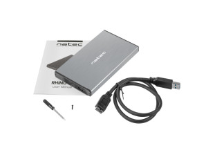 foto de CARCASA HDD NATEC RHINO GO NKZ-1281 2,5 GRIS