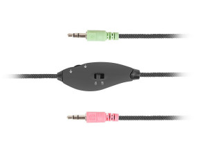 foto de AURICULARES NATEC RHEA NEGRO MICROFONO ALAMBRICO JACK 3.5MM