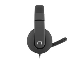 foto de AURICULARES NATEC RHEA NEGRO MICROFONO ALAMBRICO JACK 3.5MM