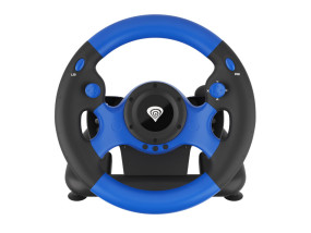 foto de VOLANTE Y PEDALES GENESIS SEABORG 350 USB VIBRACION MULTIPLATAFORMA