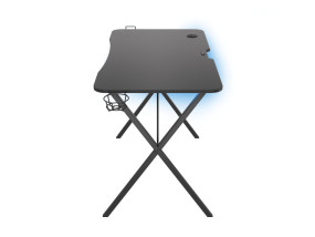 foto de MESA GAMING GENESIS HOLM 200 RGB NEGRO CARBONO