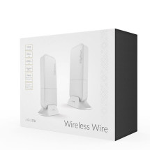 foto de CPE 60GHZ MIKROTIK WIRELESS WIRE RBWAPG-60ADKIT PACK 2 UNDS