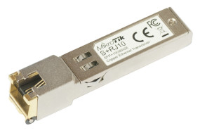 foto de MODULO SFP+ CONVERSOR MIKROTIK RJ45 S+RJ10