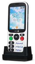 foto de TELEFONO MOVIL SENIOR DORO 780X 2,8 512MB 4GB BLANCO NEGRO