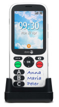 foto de TELEFONO MOVIL SENIOR DORO 780X 2,8 512MB 4GB BLANCO NEGRO