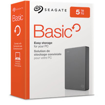 foto de DISCO DURO EXT 2,5 SEAGATE 5TB BASIC NEGRO