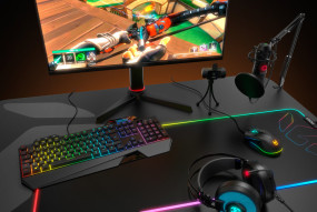 foto de WEBCAM GAMING KROM KAM FHD 1920X1080PX NEGRA