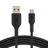 foto de CABLE USB BELKIN BOOSTCHARGE microUSB MACHO A USB/ A MACHO 1M
