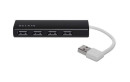 foto de HUB BELKIN 4x USB 2.0 SLIM NEGRO