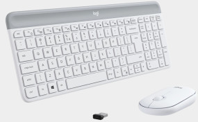 foto de COMBO TECLADO RATON LOGITECH MK470 RF INALAMBRICO BLANCO