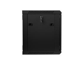 foto de ARMARIO LANBERG 9U 600X450X512 AUTO ENSAMBLADO RACK 19 HASTA 60 KG NEGRO
