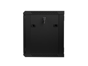 foto de ARMARIO LANBERG 9U 600X450X512 AUTO ENSAMBLADO RACK 19 HASTA 60 KG NEGRO