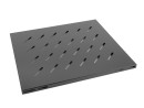 foto de BANDEJA LANBERG FIJA 1U 465X500 MM HASTA 120 KG RACK DE 19 NEGRO