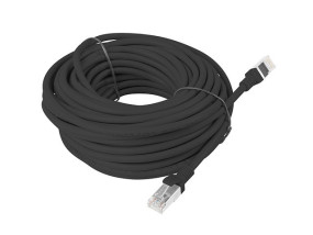 foto de CABLE RED LANBERG LATIGUILLO CAT.6 UTP 15M NEGRO FLUKE  PASSED