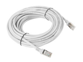 foto de CABLE RED LANBERG LATIGUILLO CAT.6 UTP 10M GRIS FLUKE  PASSED