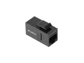 foto de ADAPTADOR LANBERG KEYSTONE FEED-THRU RJ45 A RJ45 UTP CAT6