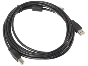 foto de CABLE LANBERG IMPRESORA USB MACHO A USB MACHO FERRITA NEGRO 3 M