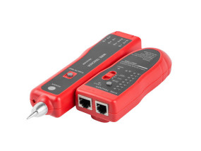 foto de TESTER LANBERG CABLE RASTREADOR DE PARES RJ-45, RJ-12, RJ-11, COAXIAL