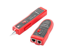 foto de TESTER LANBERG CABLE RASTREADOR DE PARES RJ-45, RJ-12, RJ-11, COAXIAL