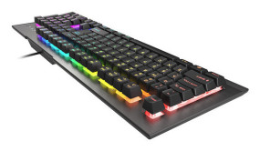 foto de TECLADO GAMING GENESIS RHOD 500 USB RETROILUMINADO ALUMINIO
