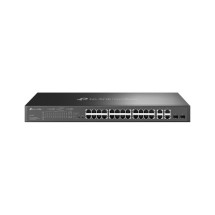 foto de SWITCH TP LINK OMADA TL-SL2428P / L2+, 24xFAST POE+, 2xSFP, 2x1G, 250W