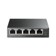 foto de SWITCH TP-LINK 5-PORT GIGABIT DESKTOP SWITCH WITH  4-PORT POE+