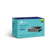 foto de SWITCH TP-LINK 5-PORT GIGABIT DESKTOP SWITCH WITH  4-PORT POE+