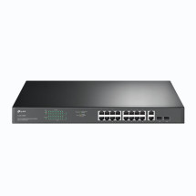 foto de SWITCH TP-LINK 18-PORT GSWITCH TP LINK TL-SG1218MP / 16x1G POE+, 2xSFP, 250W