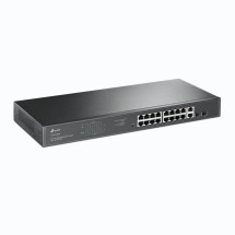 foto de SWITCH TP-LINK 18-PORT GSWITCH TP LINK TL-SG1218MP / 16x1G POE+, 2xSFP, 250W