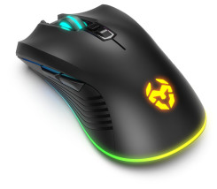 foto de PACK KROM TECLADO SEMIMECANICO Y RATON KRUSHER SP