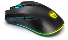 foto de PACK KROM TECLADO SEMIMECANICO Y RATON KRUSHER SP
