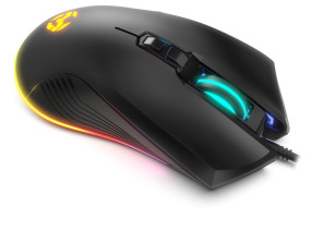foto de PACK KROM TECLADO SEMIMECANICO Y RATON KRUSHER SP